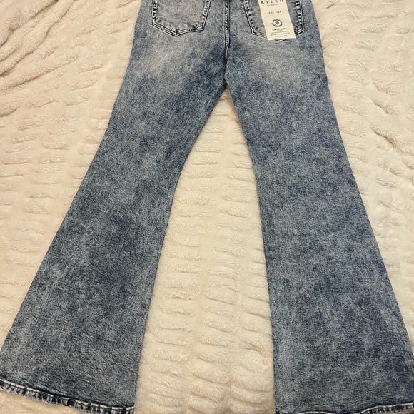 RISEN Boot Cut Acid Wash Jeans - Picture 5 of 6